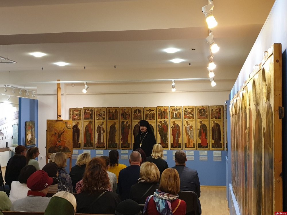 «Погружение в церковное искусство» состоялось в стенах Псковского музея-заповедника