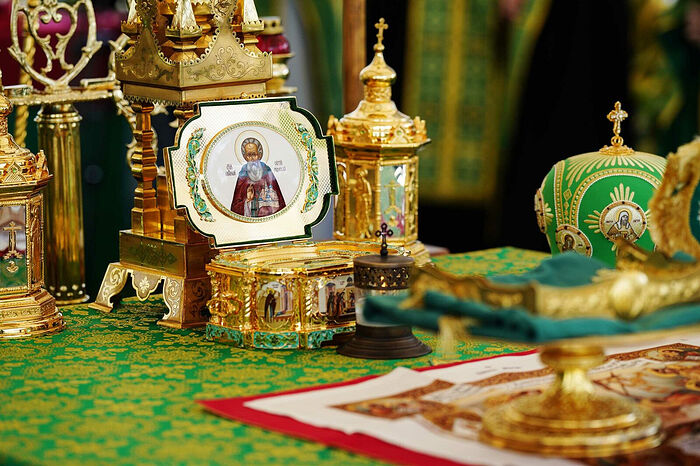 Мощам преподобного Сергия Радонежского, чудотворца можно будет поклониться в Троицком соборе г. Пскова