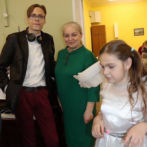 Пасхальный детский концерт состоялся в Доме причта Троицкого собора в минувшее воскресенье