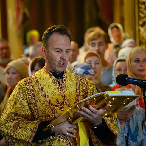 Праздничные торжества прошли в день памяти святой равноапостольной княгини Ольги в Свято-Троицком кафедральном соборе