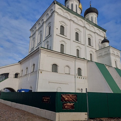 Определился подрядчик, который будет выполнять реставрацию Троицкого собора Псковского Кремля
