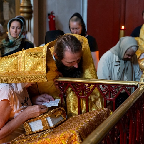 Праздничные торжества прошли в день памяти святой равноапостольной княгини Ольги в Свято-Троицком кафедральном соборе