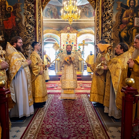 Праздничные торжества прошли в день памяти святой равноапостольной княгини Ольги в Свято-Троицком кафедральном соборе