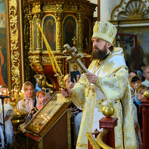 Праздничные торжества прошли в день памяти святой равноапостольной княгини Ольги в Свято-Троицком кафедральном соборе