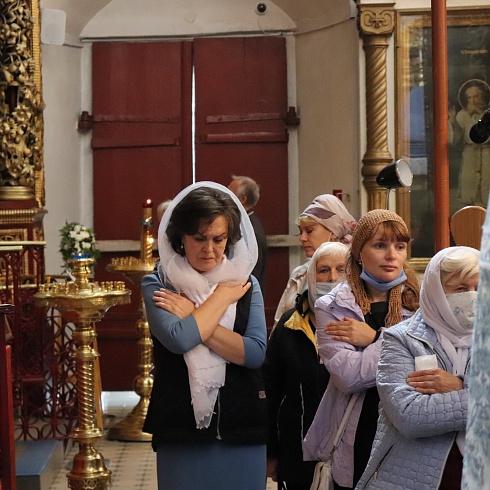 Праздник Успения Пресвятой Богородицы в Троицком соборе Псковского кремля