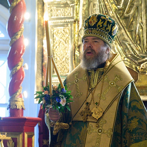 23 сентября 2022 года состоялось принесение мощей преподобного Сергия Радонежского на Псковскую землю