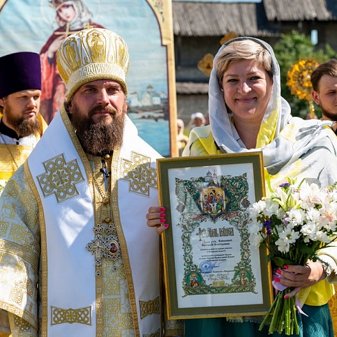 Праздничные торжества прошли в день памяти святой равноапостольной княгини Ольги в Свято-Троицком кафедральном соборе