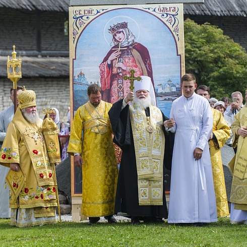 Празднование Дня святой княгини Ольги прошло в Пскове. ФОТО