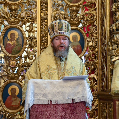 Митрополит Псковский и Порховский Тихон возглавил праздничное богослужение в день Собора всех Псковских святых
