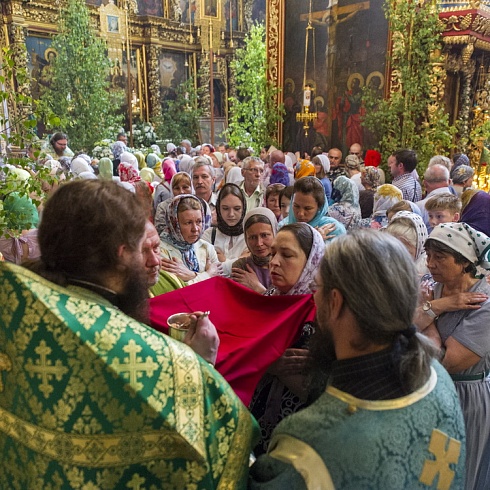 Праздник Святой Троицы отметили в Пскове. ФОТО