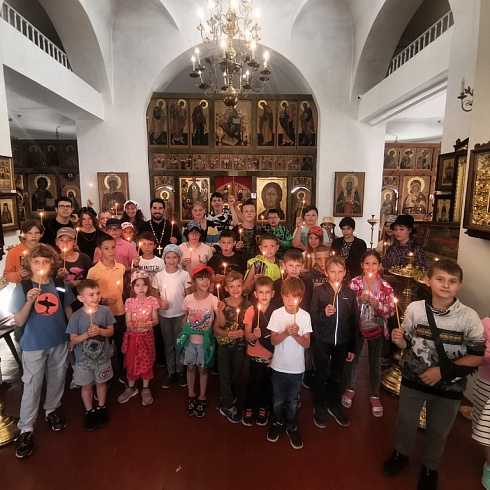В СКЦ "Троицкий" завершила свою работу вторая смена Городского православного лагеря дневного пребывания «Радость»