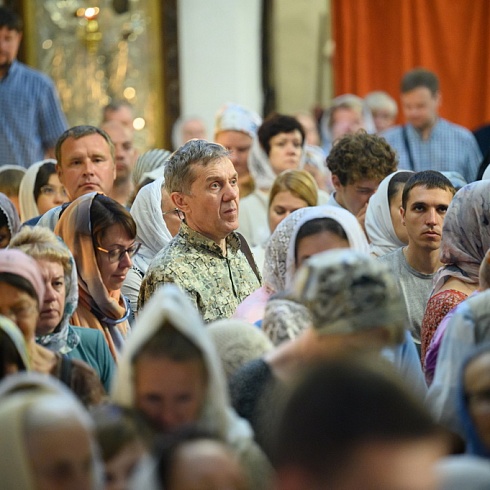 Праздничные торжества прошли в день памяти святой равноапостольной княгини Ольги в Свято-Троицком кафедральном соборе