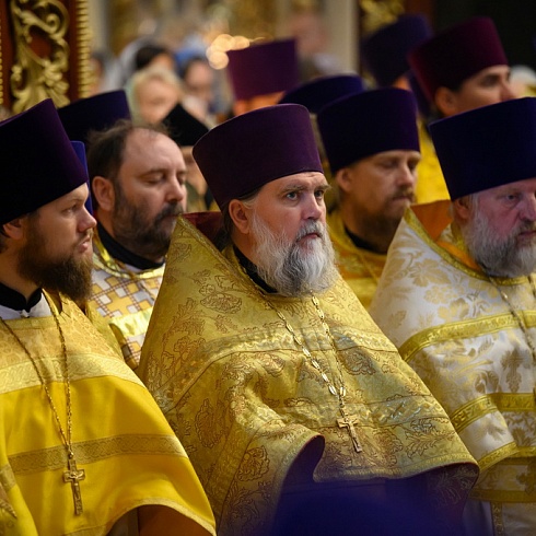 Праздничные торжества прошли в день памяти святой равноапостольной княгини Ольги в Свято-Троицком кафедральном соборе